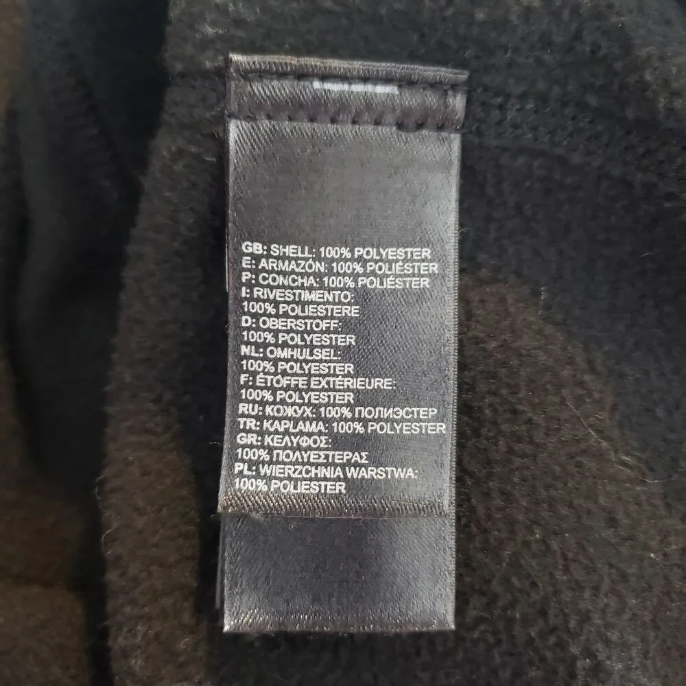 The North Face United States Secret Service Quarter Zip Front Sweatshirt Size L